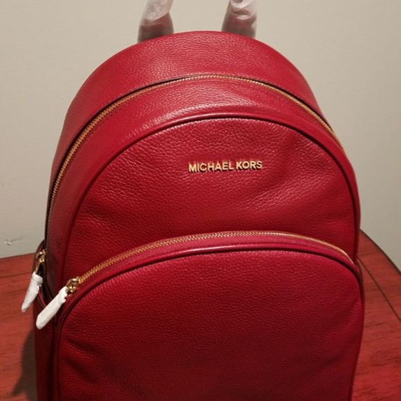 NEW MICHAEL KORS RED BACKPACK main image 4
